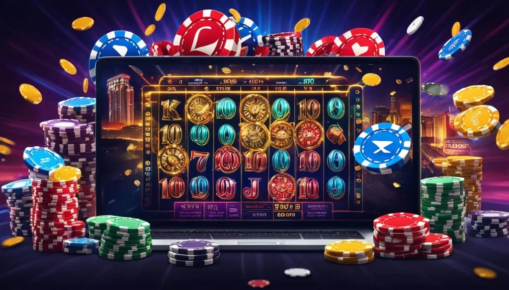 Game thủ chuyên nghiệp đang thi đấu eSports trên máy tính